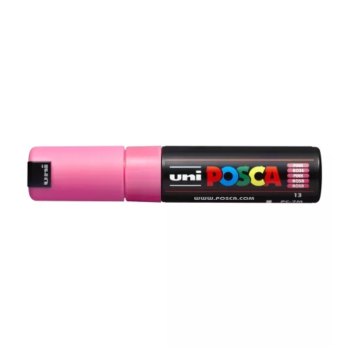 Dekormarker 4,5-5,5mm, Uni-Posca PC-7M rózsaszín