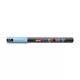 Dekormarker 0,7mm, Uni-Posca PC-1MR jégkék
