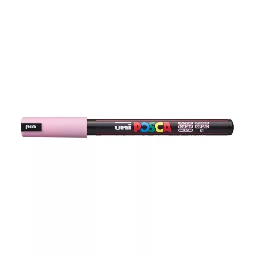 Dekormarker 0,7mm, Uni-Posca PC-1MR világos rózsaszín