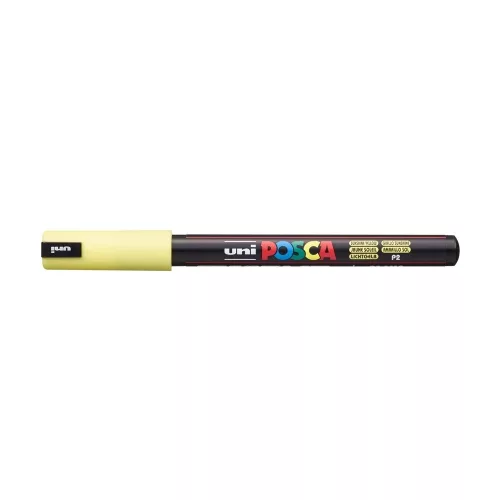 Dekormarker 0,7mm, Uni-Posca PC-1MR napsárga