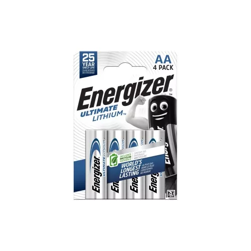 Elem AA ceruza LR06 Ultimate Lítium 4 db/csomag, Energizer