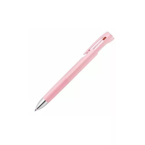 Golyóstoll 0,7 mm, háromszínű, Zebra  bLen 3C, rózsaszín test  írásszín kék