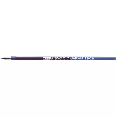 Tollbetét  0,7 mm, Zebra SNC, kék