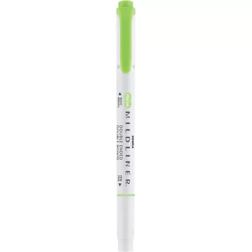 Szövegkiemelő 1,0/3,5 mm, kétvégű Zebra Mildliner Cool & Refined zöld