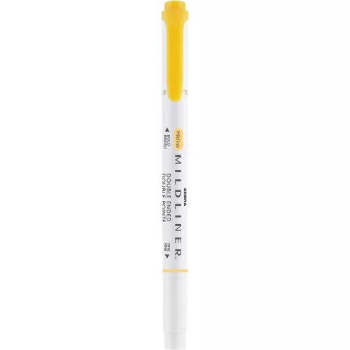 Szövegkiemelő 1,0/3,5 mm, kétvégű, Zebra Mildliner Warm, arany
