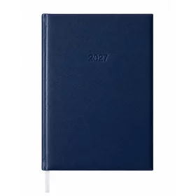   Határidőnapló agenda Standard B/5, napi fehér lapokkal kék Bluering® 2027.