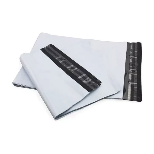 Futártasak 450 x 550 x 50 mm 55 mikronos 4XL Co-Ex fehér 100db/csomag