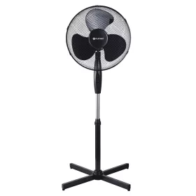   Ventilátor álló 16" 40cm átmérő 40W, fekete Platinet