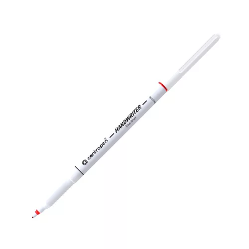 Rostirón, tűfilc 0,5 mm, kupakos Centropen 2551 piros