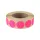 Etikett címke, 20mm, körcímke tekercses, 1000 címke/tekercs fluo pink