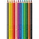 Színes ceruza készlet háromszögletű GRIP Jumbo Faber-Castell  12klf. szín