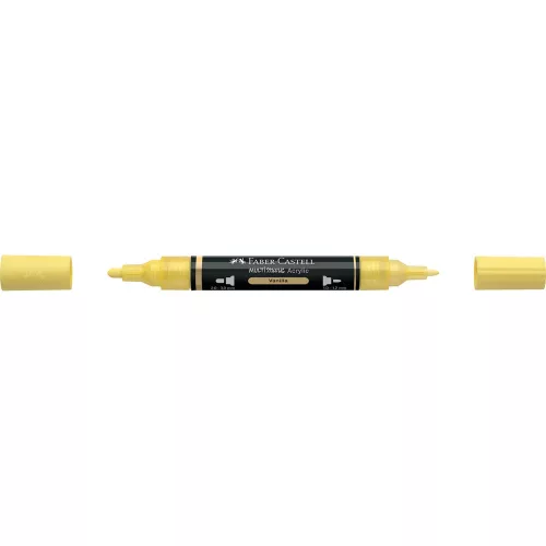 Akril marker kétvégű MULTIMARK 102 Faber-Castell vanília 