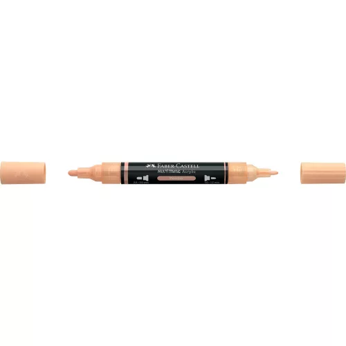 Akril marker kétvégű MULTIMARK 303 Faber-Castell púder 