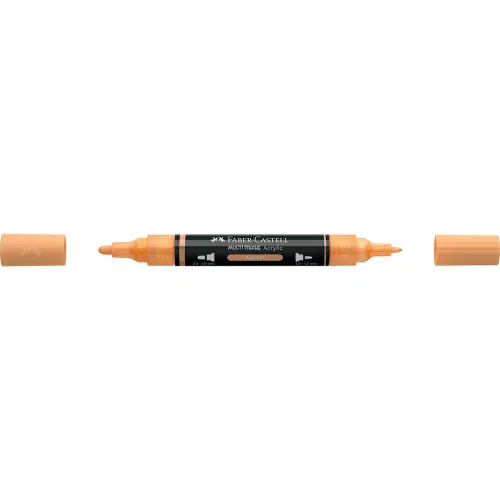 Akril marker kétvégű MULTIMARK 416 Faber-Castell barack 