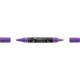 Akril marker kétvégű MULTIMARK 136 Faber-Castell levendula 