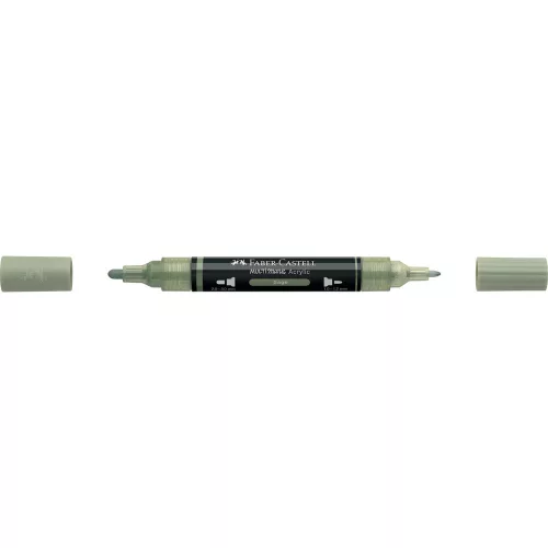 Akril marker kétvégű MULTIMARK 172 Faber-Castell zsályazöld 