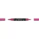 Akril marker kétvégű MULTIMARK 290 Faber-Castell metál rózsaszín