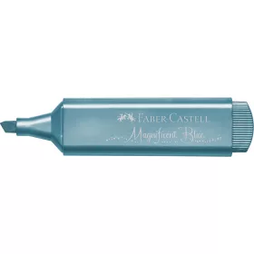   Szövegkiemelő 1-5mm vágott hegyű Faber-Castell 46 metál kék 