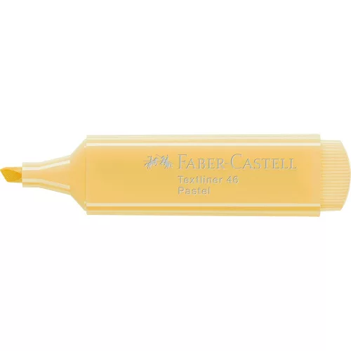 Szövegkiemelő 1-5mm vágott hegyű Faber-Castell 46 pasztell vanília 