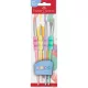 Ecsetkészlet, 4, 8, 10, 12, puha tapintású pasztell kerek/lapos Faber-Castell 4klf. testszín