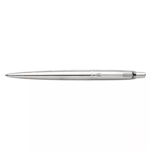 Golyóstoll rozsdamentes acél test, ezüst klipsz 1953170 Parker Jotter, írásszín kék
