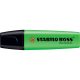 Szövegkiemelő 2-5mm, vágott hegyű, STABILO Boss original zöld