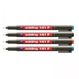 Alkoholos marker 0,6mm, 141F OHP Edding kék