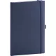 Klasszikus notesz Balacron borítással dark blue, pontozott, 15x21cm, Presco