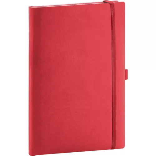 Klasszikus notesz Aprint borítással red, pontozott, 15x21cm, Presco