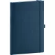 Klasszikus notesz Aprint borítással Neo blue, vonalas, 15x21cm, Presco