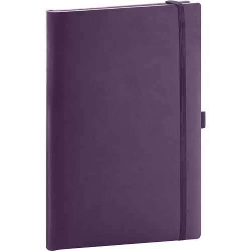 Klasszikus notesz Aprint borítással Neo purple, pontozott, 15x21cm, Presco