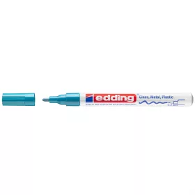 Lakkmarker 1-2mm, kerek Edding 751 világoskék