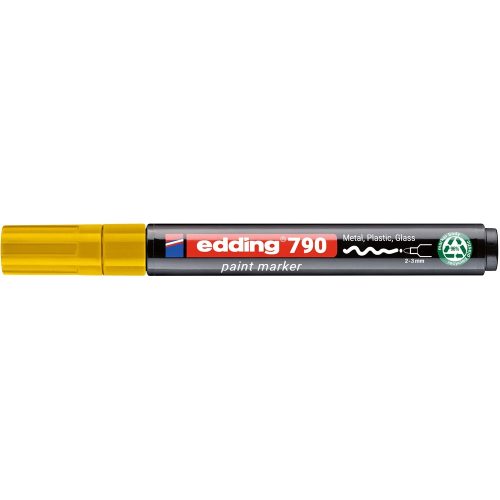 Lakkmarker 2-3mm, kerek Edding 790 sárga
