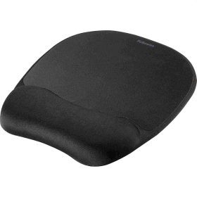   Egérpad csuklótámasszal, memoryhab töltésű, Fellowes® Memory Foam, fekete