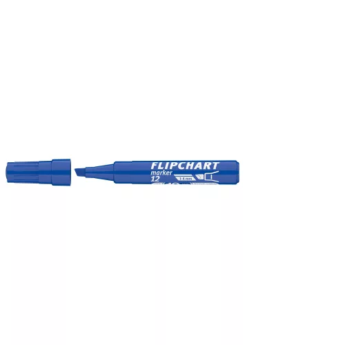 Flipchart marker vízbázisú 1-4mm, vágott Artip 12 kék