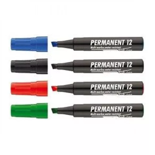 Alkoholos marker 1-4mm, vágott Ico 12 fekete