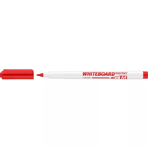 Táblamarker 1-1,5mm, M kerek Ico piros