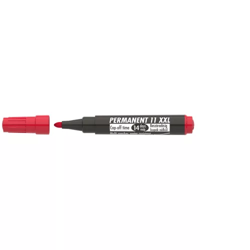Alkoholos marker 3mm, kerek Ico 11XXL piros