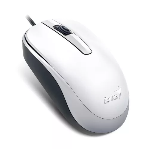 Egér optikai vezetékes DX-120 Genius fehér