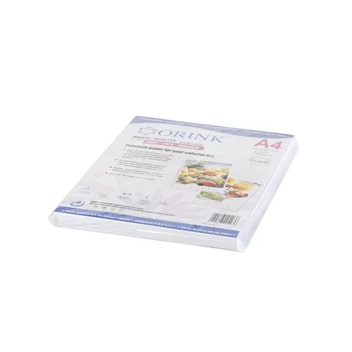 Fotópapír Pp A4, 200g. 20lap, fényes kétoldalas Orink