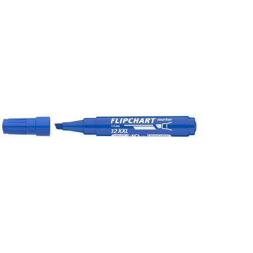 Flipchart marker készlet vízbázisú 1-4mm, vágott Artip 12XXL kék
