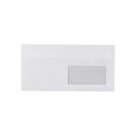   Boríték LA4 öntapadó bélésnyomott jobb ablakos 45x90mm 110x220mm J20A15 Bluering® fehér