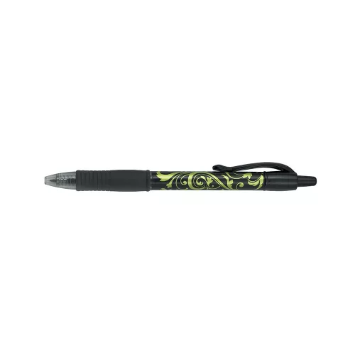 Zseléstoll 0,7mm, nyomógombos Pilot G-2 Victoria medium tip, írásszín zöld
