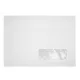 Boríték LC/5 öntapadó bélésnyomott jobb ablakos 35x90mm 162x229mm J28A20 Bluering® fehér