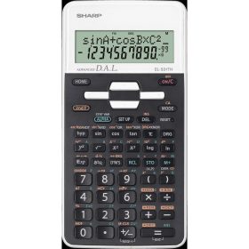   Számológép tudományos 272 funkciós 2 soros Sharp EL-531TG-WH fehér