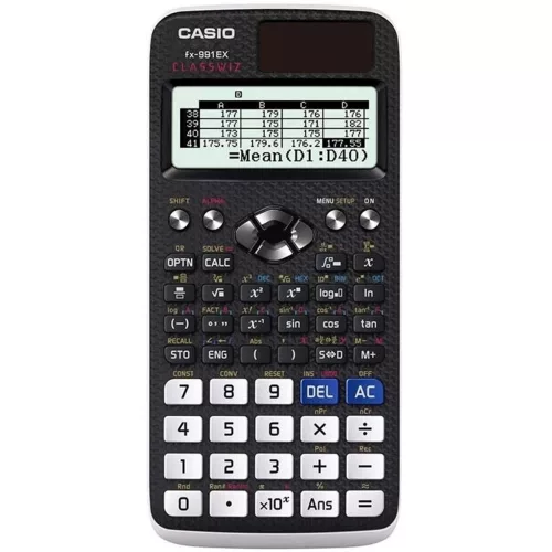 Számológép tudományos 668 funkciós Casio FX991CE X fekete