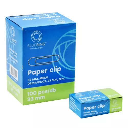 Gemkapocs 33mm, 100 db/doboz, Bluering®