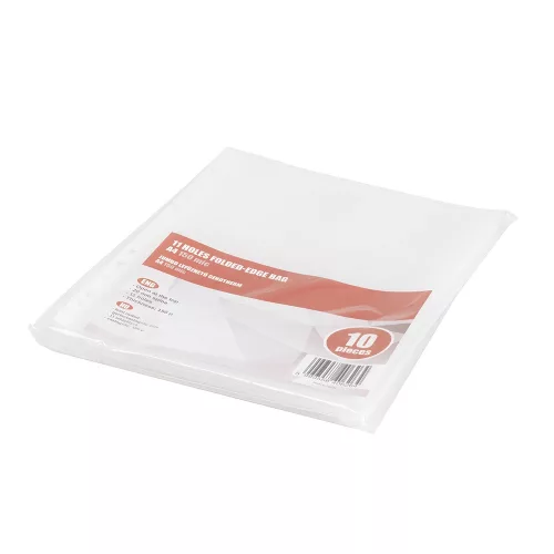 Genotherm lefűzhető, A4, 150 micron jumbo katalógustartó Redin 10 db/csomag,