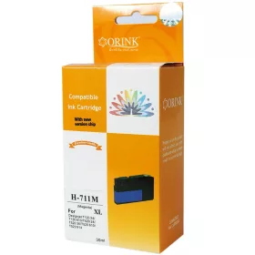 Utángyártott Hp 711XL/CZ131A tintapatron magenta ORINK