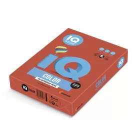   Másolópapír, színes, A4, 80g. IQ CO44 500ív/csomag, intenzív korall piros